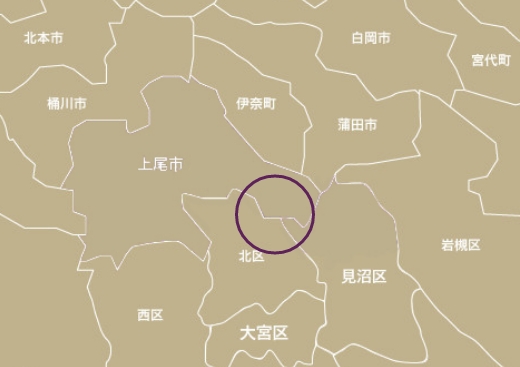 出前対応エリアマップ